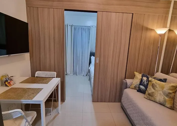 公寓 Cozy Shore With Balcony Near Mall Of & Airport 马尼拉